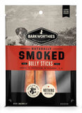 Premium Smoked Bully Sticks for Dogs - 6 Inch Thick Natural Beef Chews (3 Pack)