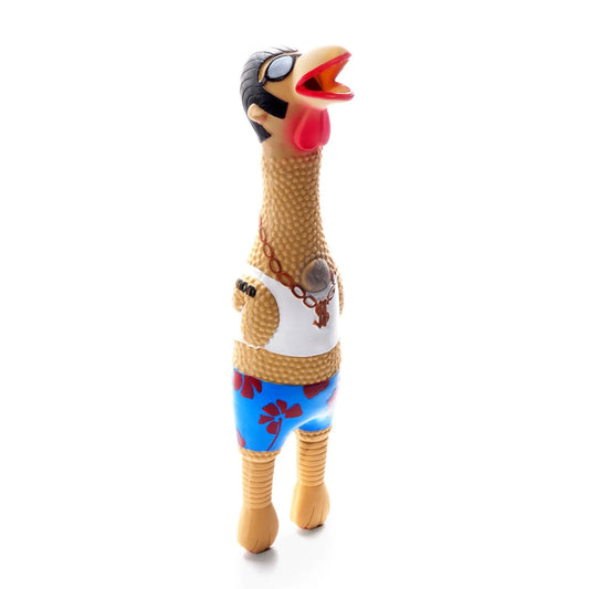 Outward Hound Squawkers Latex Rubber Earl Chicken Large - Pets Perfect