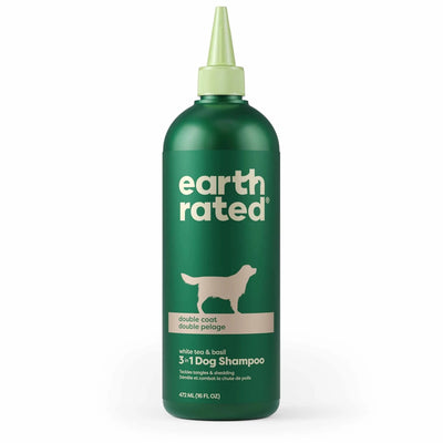 Earth Rated 3 in 1 Dog Shampoo Double Coat 16 oz - Pets Perfect