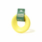Earth Rated TPE Flyer Dog Toy in yellow, durable and safe fly disc for active dogs from PetsPerfect online pet store.