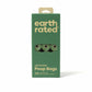 Earth Rated Unscented Poop Bags 315ct on 21 Refill Rolls in green eco-friendly box for pet supplies.