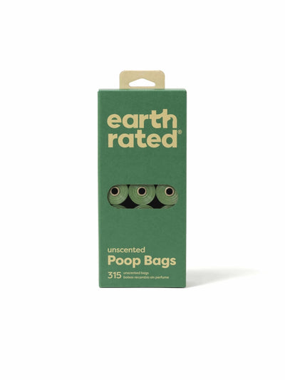 Earth Rated Unscented Poop Bags 315 ct on 21 Refill Rolls - Pets Perfect