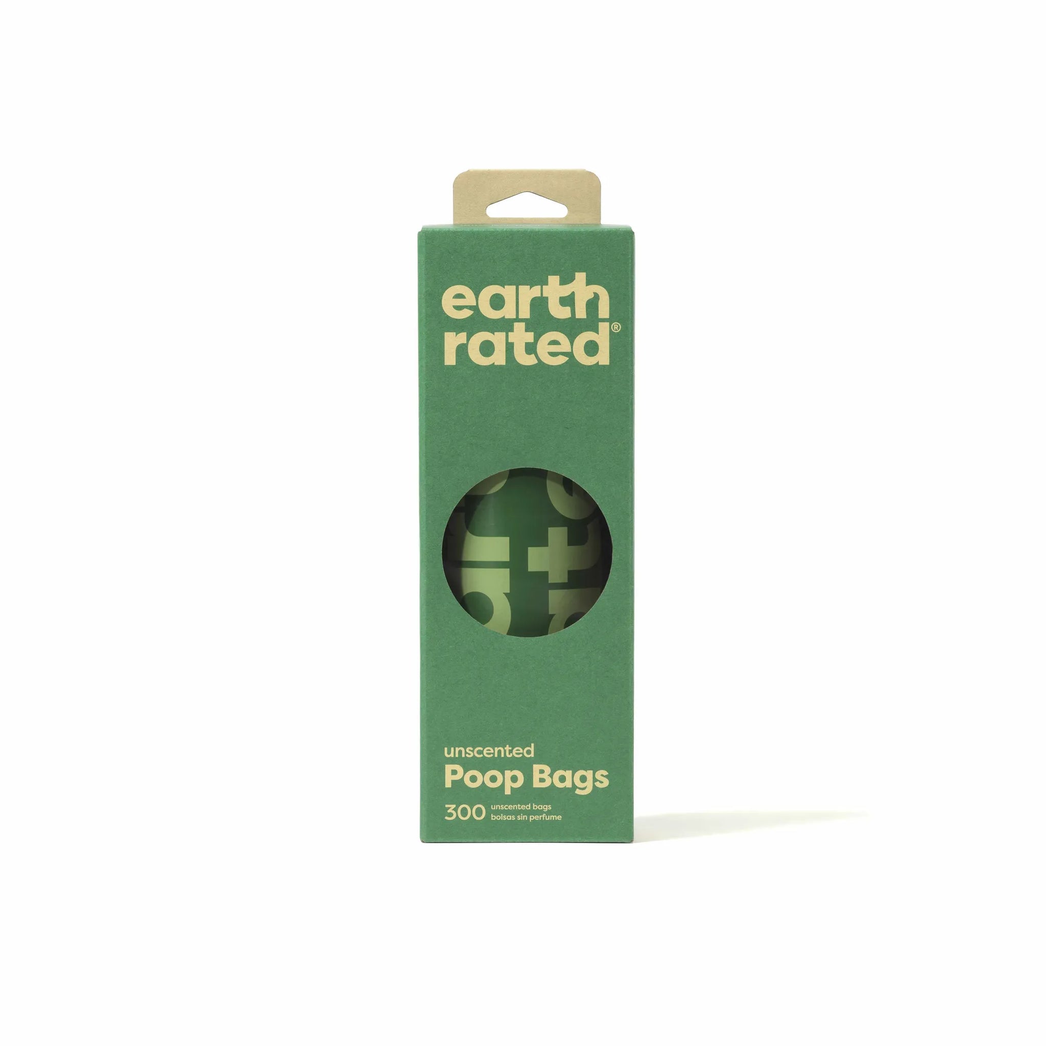 Earth Rated Unscented Poop Bags 300ct on a Large Single Roll