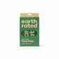 Earth Rated Unscented Easy-Tie Handle Bags 120ct in green packaging for dog waste cleanup in online pet store
