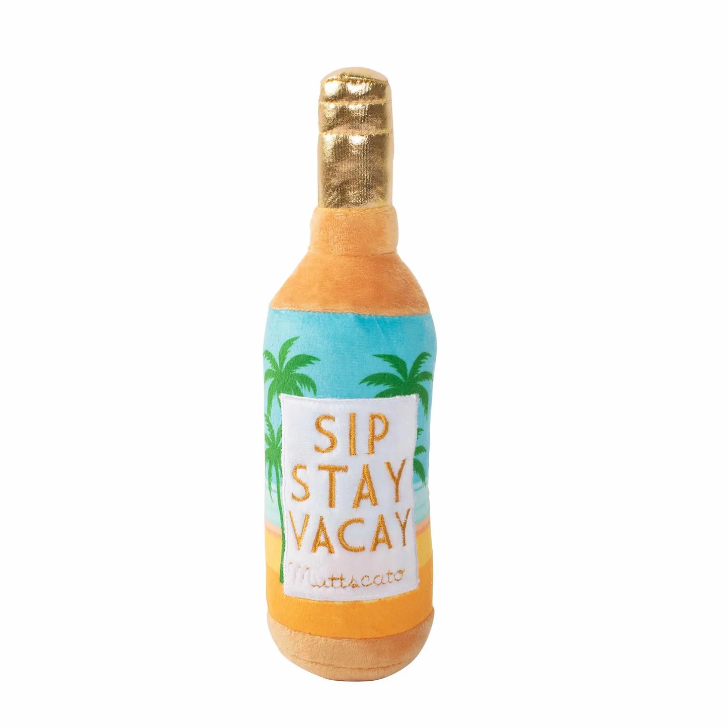 PetShop by Fringe Studio Sip Stay Vacay Plush Dog Toy