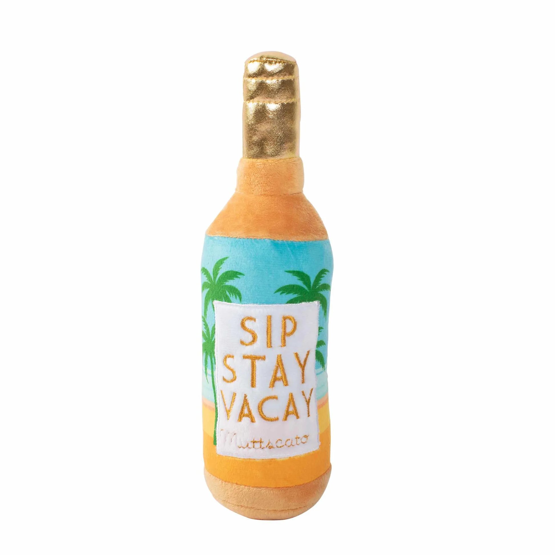 PetShop by Fringe Studio Sip Stay Vacay Plush Dog Toy - Pets Perfect