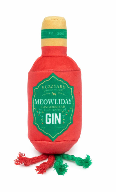 FuzzYard Cat Toy Meowliday Gingerbread Gin - Pets Perfect