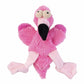FuzzYard Dog Toy Flat Out Nasties Flo the Flamingo