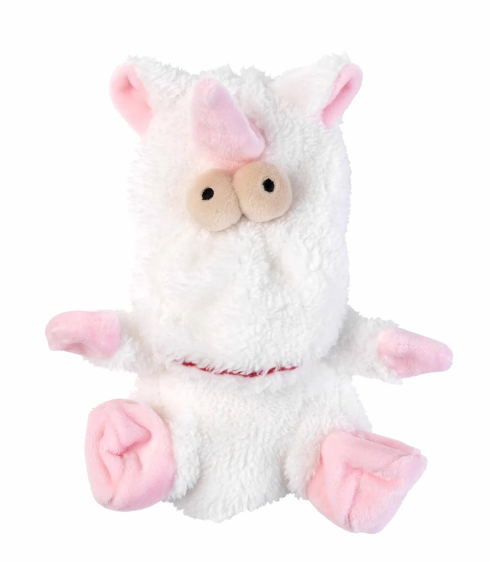 FuzzYard Dog Toy Flat Out Nasties Electra The Unicorn - Pets Perfect