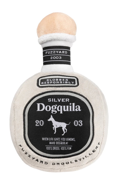 FuzzYard Silver Dogquila Plush Dog Toy - Pets Perfect