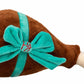 FuzzYard Humongous Holiday Ham Plush Dog Toy.