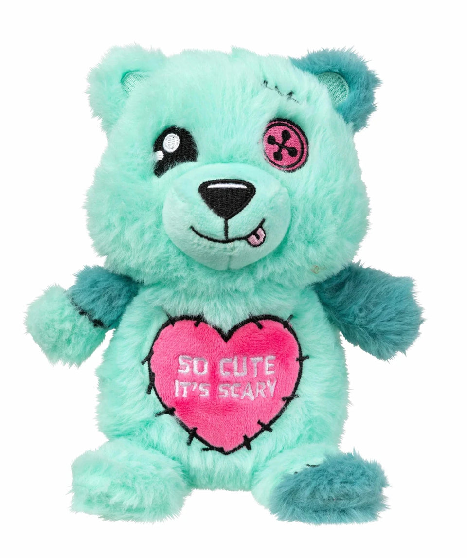 FuzzYard Deaddy Bear - Scary Cute Halloween Plush Squeaky Dog Toy - Pets Perfect