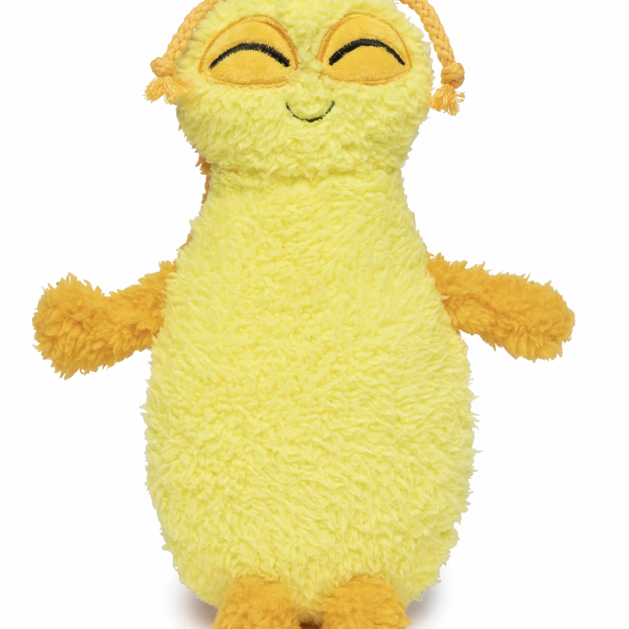 FuzzYard Dog Toy Belly The Bed Bug Yellow