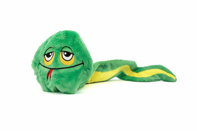 GURU Pet Company Hide-A-Tail Green Snake Interactive Plush Dog Puzzle Dog Toy - Pets Perfect