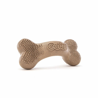 GURU Pet Company Guru Bacon Bone Dental Dog Chew Toy Medium - Pets Perfect