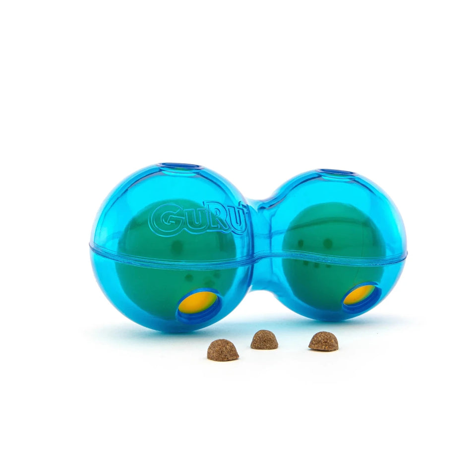 GURU Pet Company Guru Duo Ball Dog Fetch Dog Toy Medium - Pets Perfect