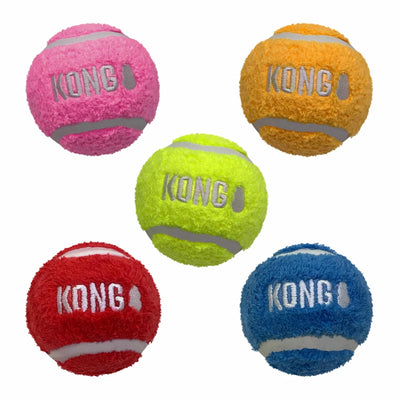 KONG Sport Softies Balls Dog Fetch Dog Toy Assorted - Pets Perfect