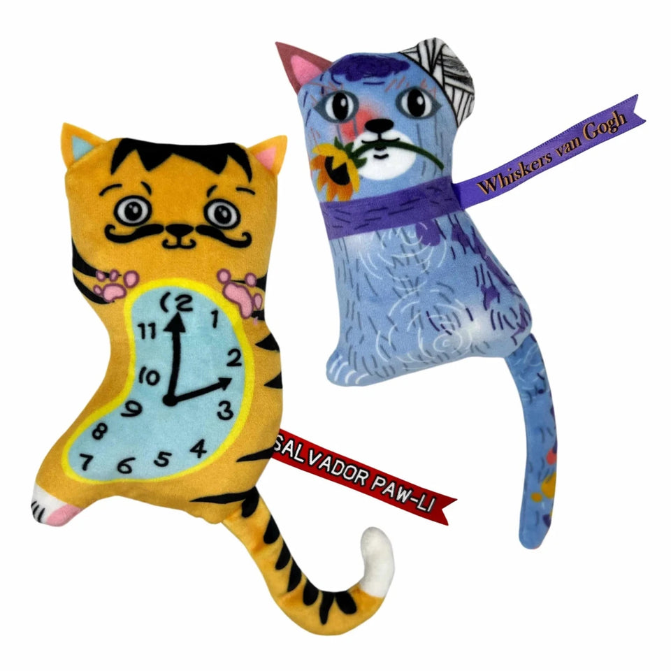 KONG Artz Dali/van Gogh Cat Toy 2 ct - Pets Perfect