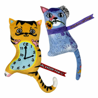 KONG Artz Dali/van Gogh Cat Toy 2 ct - Pets Perfect