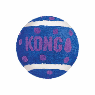 KONG Cat Active Tennis Balls with Bells Cat Toy - Pets Perfect