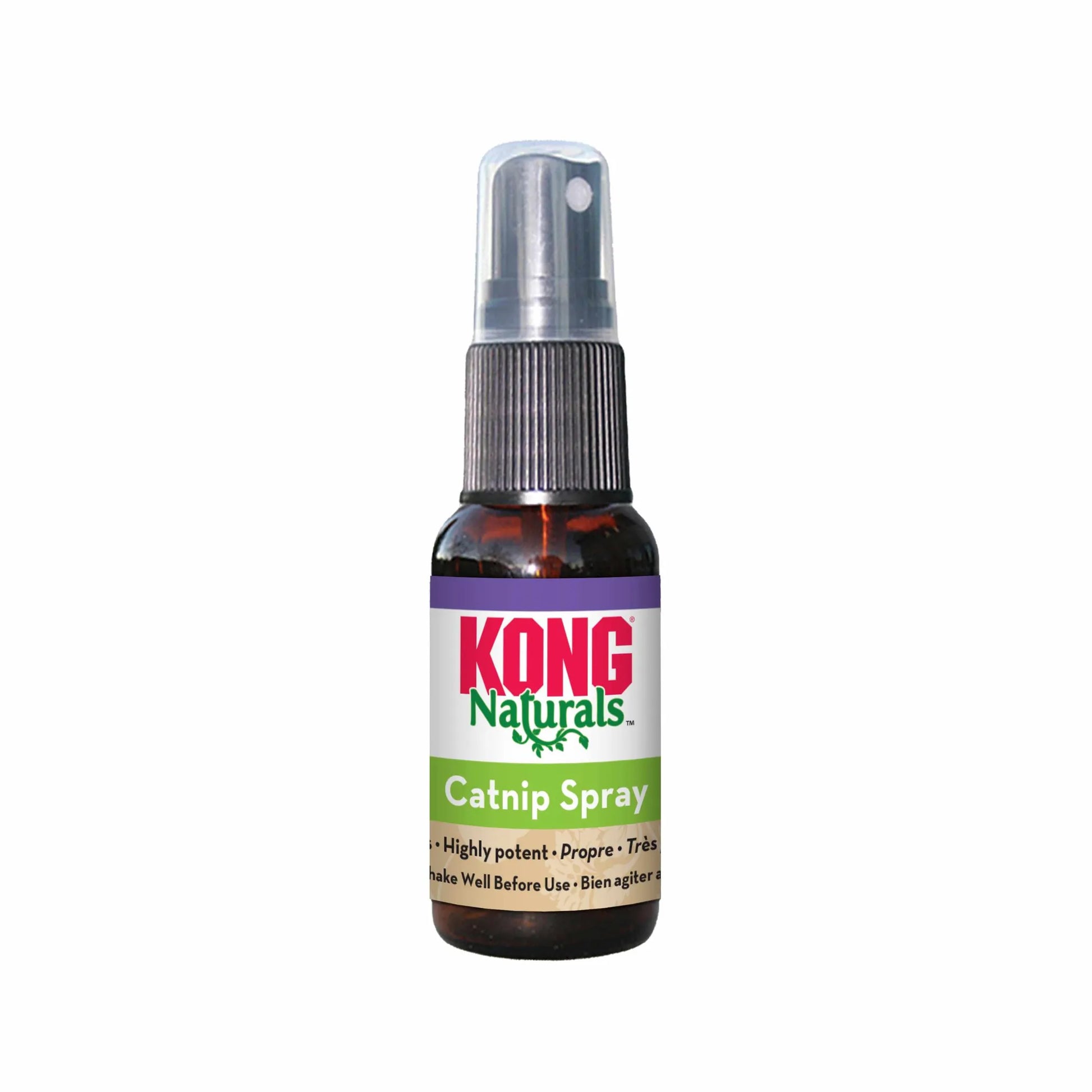 KONG Naturals Premium Catnip Spray for Cats - Concentrated North American Catnip Oil, 1 oz - Pets Perfect