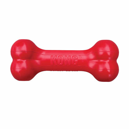 KONG(R) Goodie Bone(R) Dog Chew Toy in red, durable rubber bone-shaped chew toy for dogs from PetsPerfect online pet store