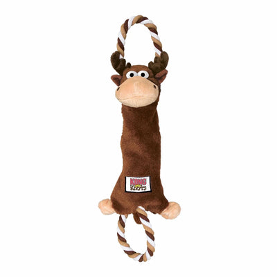KONG Tugger Knots Moose Dog Rope Dog Toy Medium/Large - Pets Perfect