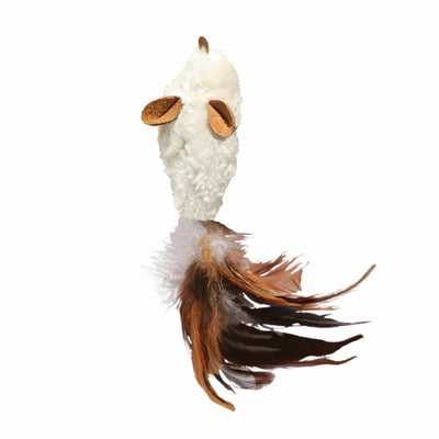 KONG Refillables Feather Mouse Cat Toy - Pets Perfect