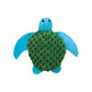 KONG(R) Refillables Turtle CatToy with soft blue limbs and textured green shell for engaging cat play and pet supplies.
