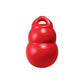 KONG(R) Bounzer(R) Dog Fetch Toy Medium in red, durable rubber designed for interactive dog play and fetch activities.