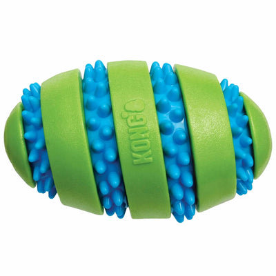 KONG Squeezz Goomz Football Dog Chew Toy Large - Pets Perfect