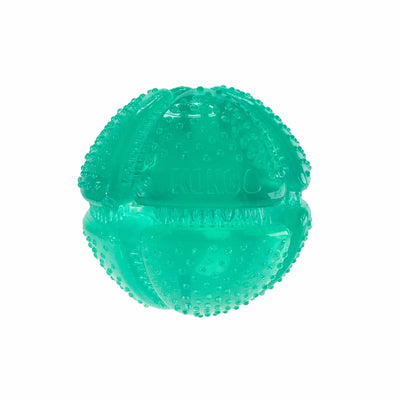 KONG Squeezz Dental Ball Dog Chew Toy Medium, 1