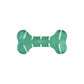 KONG(R) Squeezz(R) Dental Bone Dog Chew Toy Medium in green, textured for dental health and chewing enjoyment