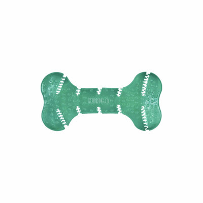 KONG Squeezz Dental Bone Dog Chew Toy Medium - Pets Perfect