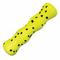 Yellow and black textured dog toy shaped stick KONG(R) Reflex Stick Dog Fetch Toy Medium for pet supplies