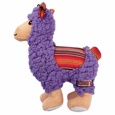 KONG Sherps Llama Dog Plush Dog Toy Medium - Pets Perfect