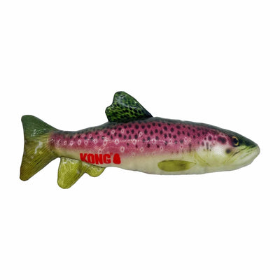 KONG Wild Shieldz Trout Dog Chew Toy Medium - Pets Perfect