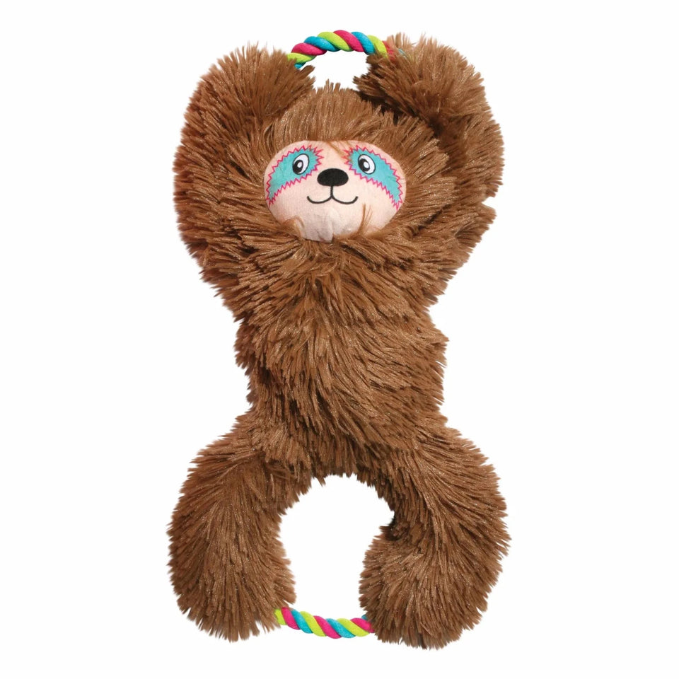 KONG Tuggz Sloth Dog Tug Dog Toy X-Large - Pets Perfect