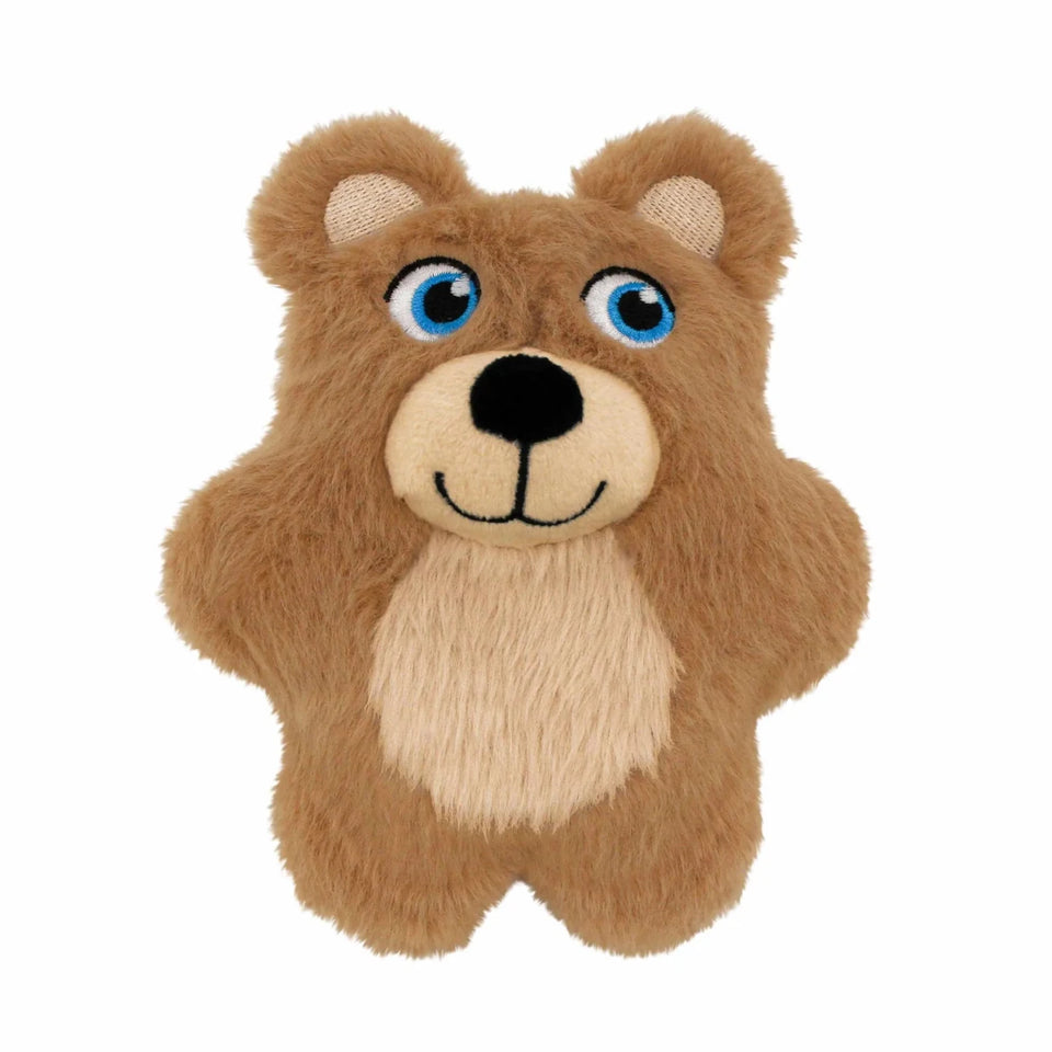 KONG Snuzzles Kiddos Teddy Bear Dog Plush Dog Toy Small - Pets Perfect