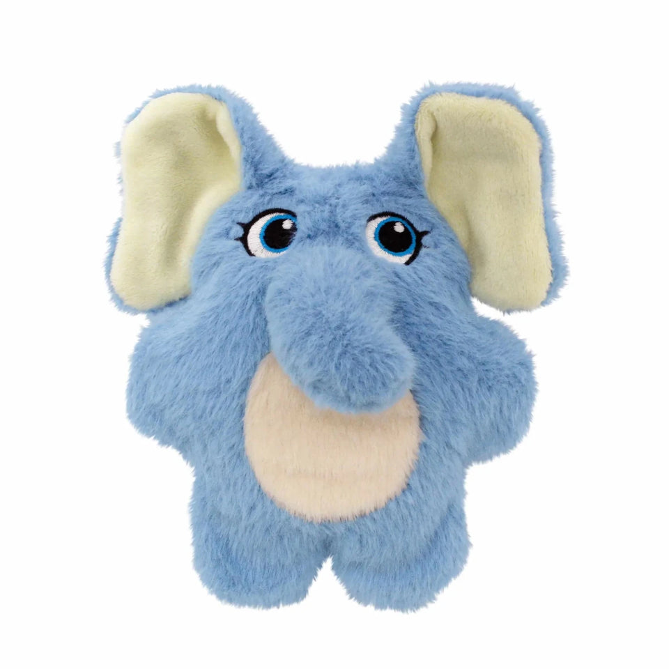 KONG Snuzzles Kiddos Elephant Dog Plush Dog Toy Small - Pets Perfect