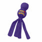 KONG(R) Wubba(TM) Dog Tug Toy Assorted in purple with long fabric tails for interactive play and durable pet supplies.