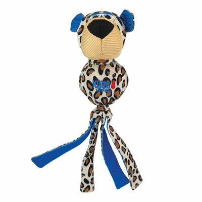 KONG Wubba Zoo Cheetah Dog Tug Dog Toy Large - Pets Perfect