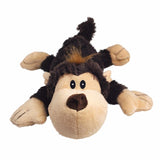 KONG Frizzles Razzle Dog Plush Toy - Soft Squeaky Cuddle Toy for Medium Dogs