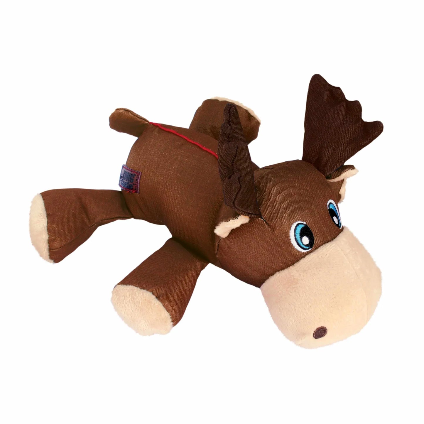 Moose Dog Toy - KONG Cozie Ultra Max Plush with Squeaker for Medium Dogs