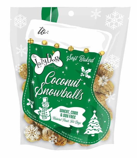 Lazy Dog Coconut Snowballs Stocking - Pets Perfect