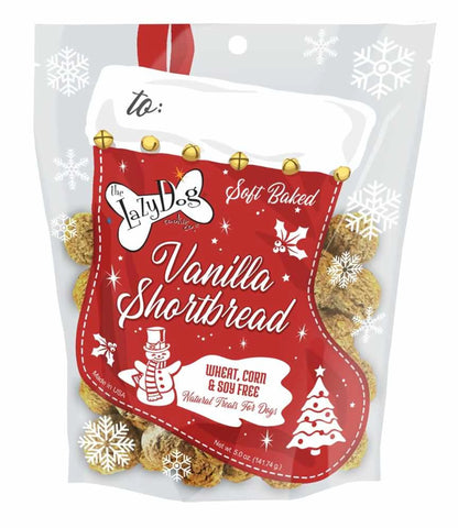 Lazy Dog Vanilla Shortbread Stocking - Pets Perfect