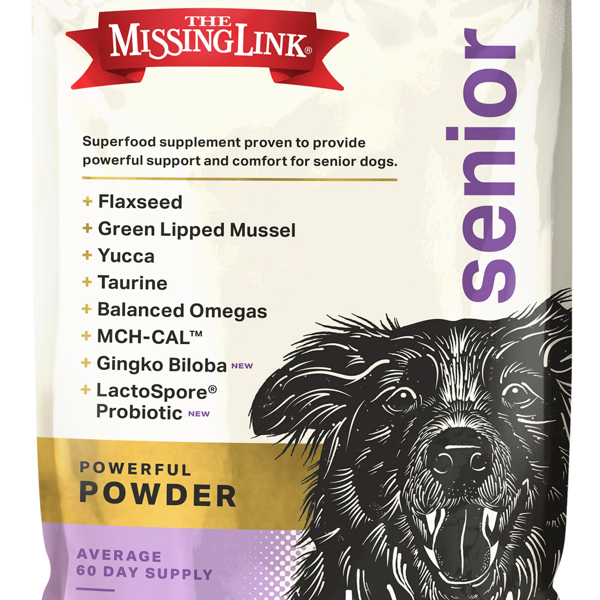 The Missing Link - Original Senior Formula Dog 1lb