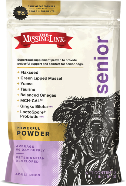 The Missing Link - Original Senior Formula Dog 1lb - Pets Perfect