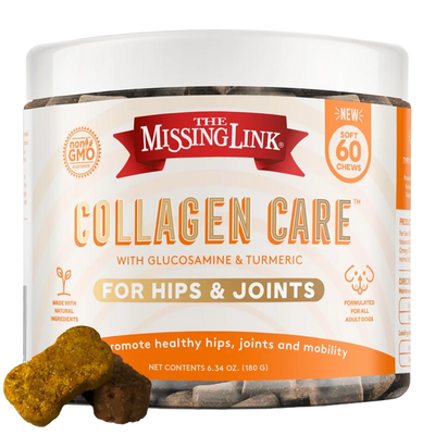 The Missing Link - Collagen Care Hips & Joints Soft Dog Chew 60 ct - Pets Perfect