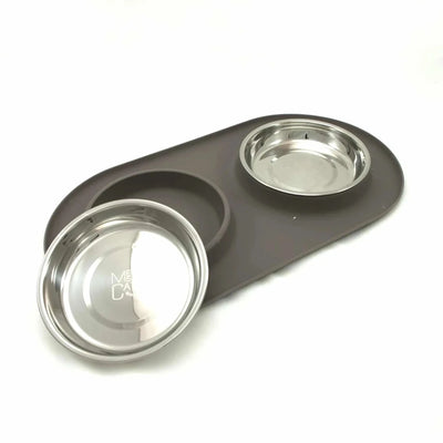 Messy Cats Double Silicone Feeder - Pets Perfect